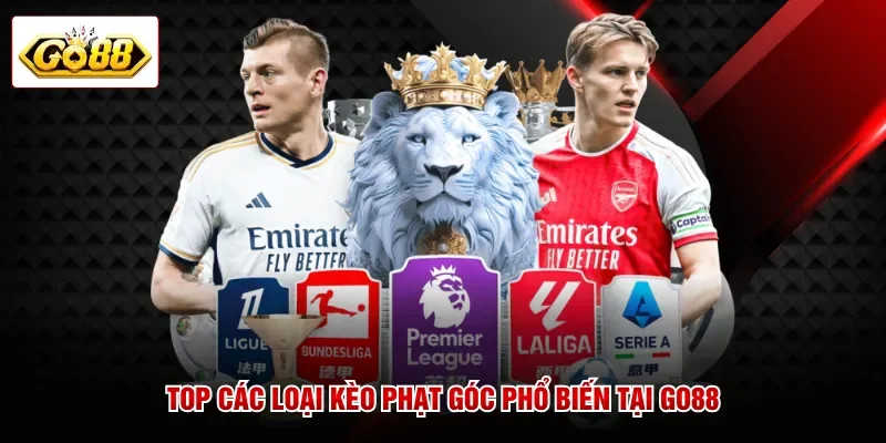 Top các loại kèo phạt góc phổ biến tại GO88